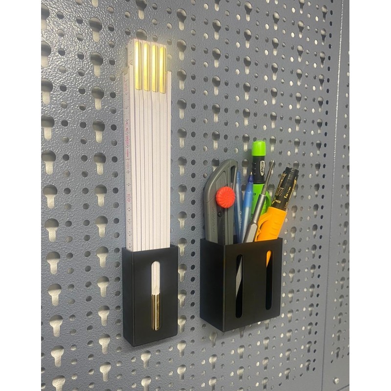 Generic Ruler and Pins Holder for Küpper Perforated Wall and