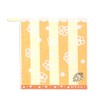 Chiikawa Bee Wash Towel, Yellow, Rabbit with Loop, Flower, Untwisted