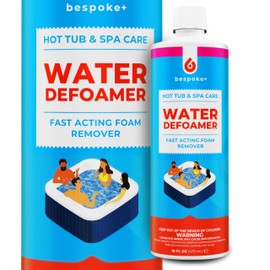 Spa Defoamer for Hot Tub & Hot Tub Foam Eliminator, Spa Anti Foam for Hot Tub Owners to Keep Spa Foam Down & get Foam Out, HotTub Foam Reducer & Spa Bubble Remover (1- Pint)