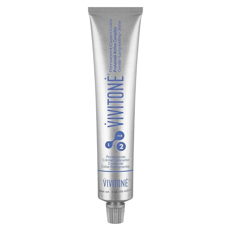 Vivitone (4N BROWN) Permanent Cream Hair Color 3oz.