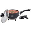 Roadpro RPSP225NS 12-Volt Portable Saucepan with Non-Stick Surface,Black