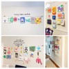 Kids Art Hanging Wire Organizer with Clips, Project Wall Display