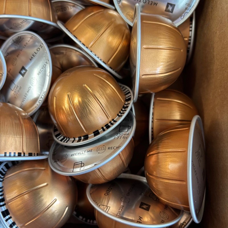 Nespresso Vertuo, Melozio, Medium Roast Coffee Pods, 30ct LOOSE/BULK