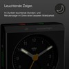 Braun Classic Analogue Travel Alarm Clock with Snooze Function and