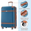 Merax Luggage 3Pc Hardshell Suitcase Sets for Travel with TSA