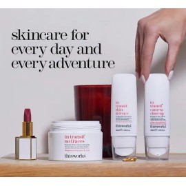 Thisworks 60 toallitas desmaquillantes para ojos y rostro eimina el maquillaje protege e hidrata la piel con agua de rosas menta y aceites botánicos