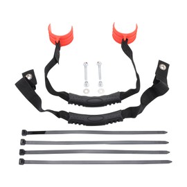 GOOFIT Motorcycle Rear/Front Protective Rescue Pulling Belt Universal Adjustable Pull Motorcycle Rescue Belt Ropes Replacement for EXC EXCF XCF XCFW SXF XCW Off-Road Dirt Bike, Orange