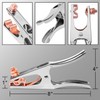 Spartan Power Welding Ground Clamp 400A Copper Plated Jaw, Braided
