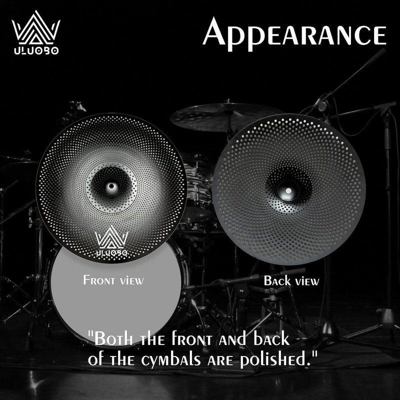 ULUOBO Low Volume Cymbal Pack 7 Pieces