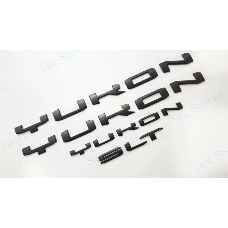 GMC 4PCS GMC 2021-2023 Yukon Yukon XL Doors Rear Matte