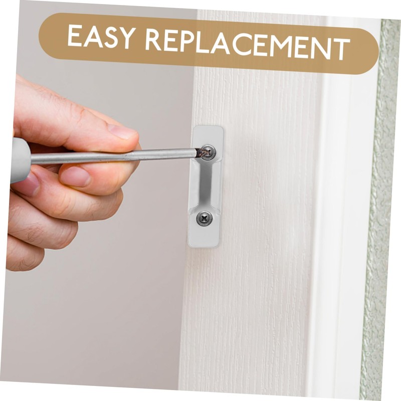 Operitacx Casement Window Sash Lock Replacement Strike Keeper for Enhanced