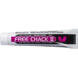 Butterfly Free Chack II Table Tennis Racket Glue - Designed Specifically for use with Spring Sponge Rubber Like Tenergy and Dignics - Available in 20 ml, 100 ml, or 500 ml, White