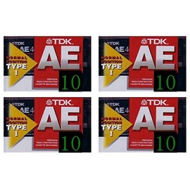 TDK Good Sound Design 10 Min Audio Tape AE – F 4 Roll, 50-Pack