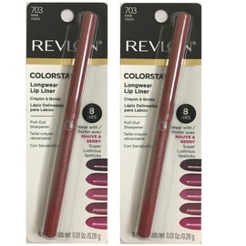 Pack of 2 Revlon Colorstay Longwear Lip Liner, Mink (703)