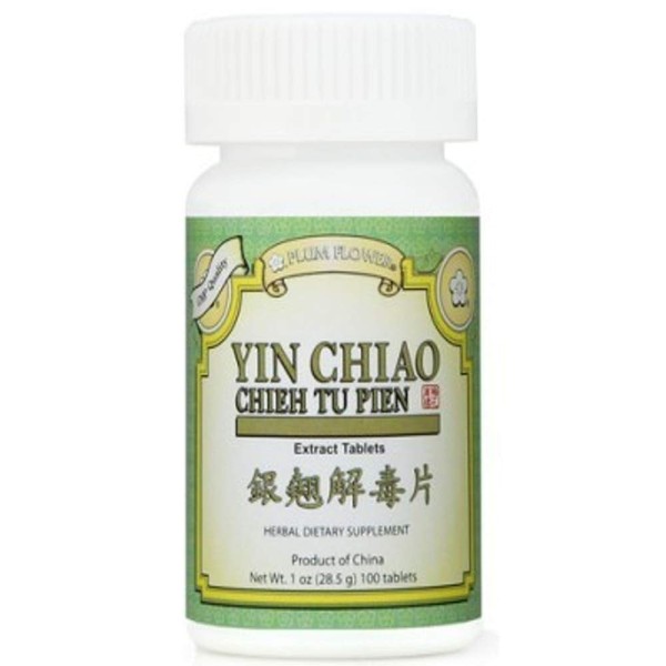 Plum Flower Yin Chiao Chieh Tu Extract Tablets, 100 Tablets