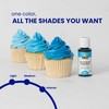 ENCO Food Coloring Gel Bright Blue 1.41 oz (40g) Concentrated,