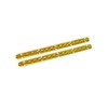 QCAA Solid Brass 90 Degree Small Piano Hinge Wooden Jewery