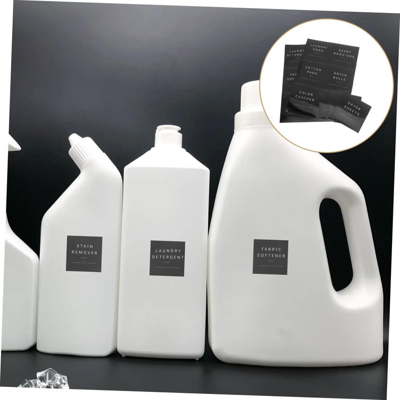 LABRIMP Travel-Friendly Laundry Labels 1 Set of 15 2.5inch Waterproof