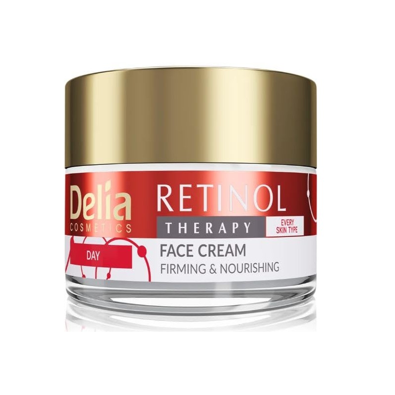 Delia Retinol Therapy Firming & Nourishing Day Face Cream, 50