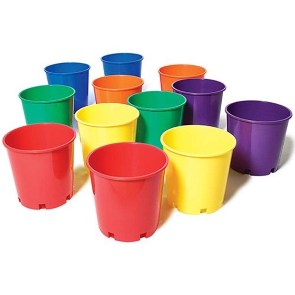 US Games Color My Class® Buckets (12-Pack)