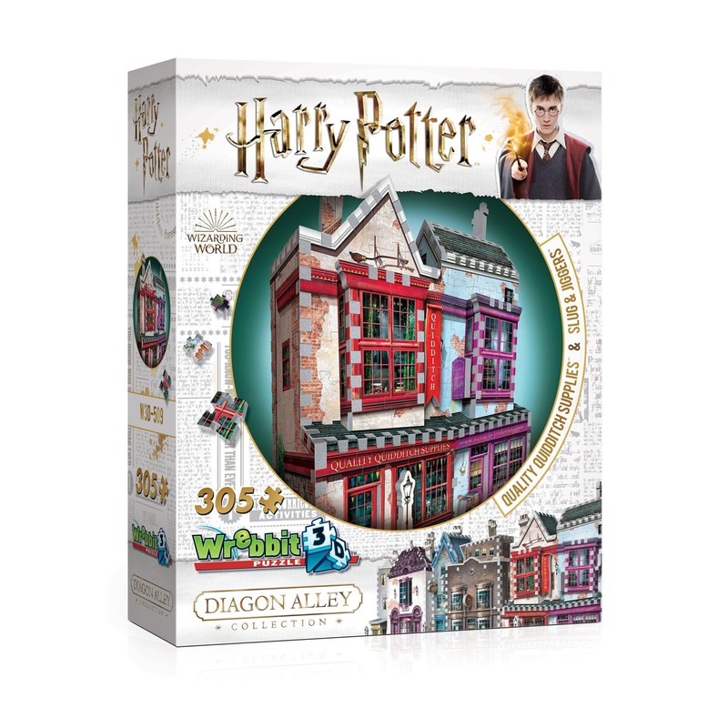 Wrebbit3D | Diagon Alley Collection: Quidditch Supplies & Slug &