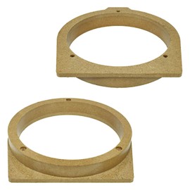MDF Speaker Adapter Rings for Honda Civic 01.2002 to 01.2006, 165 mm