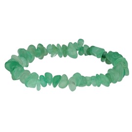 Lebensquelle Plus Green Aventurine Chip Bracelet | High Quality Gemstone Bracelet, Stone, Aventurine