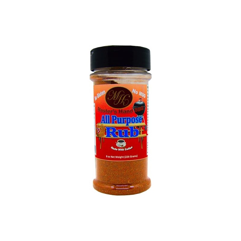 Master's Hand BBQ Seasonings (All Purpose, 8 oz)