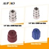 Aupoko 2 Sets R12 R22 to R134A Retrofit Valve Kit,