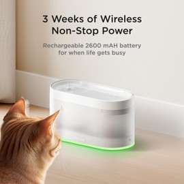 Petcube Water Fountain Replacement Filters, 3 Pack for Ceramic and Stainless Steel Pet Water Fountain