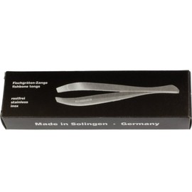 Fishbone tongs - Fish bone remover - fishbone tweezers from Germany (Solingen) - Stainless Steel