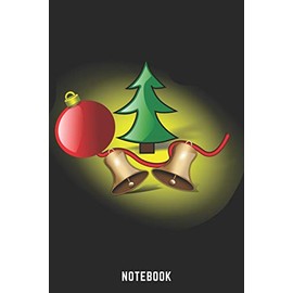 Notebook: A5 Punkteraster Lustiges Weihnachts Motiv Notizbuch für Weihnachten oder Nikolaus als Geschenk für die Adventszeit, Weihnachtswünsche und Weihnachtsplanung 120 Seiten 6x9