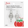 Dritz 10500 - Enhebradores de agujas para tapiz, 2 unidades,