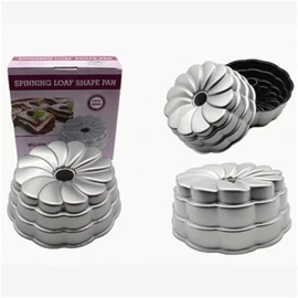Extreme Beauty Molde Para Pastel Anti Adherente Resistente Aluminio Flor