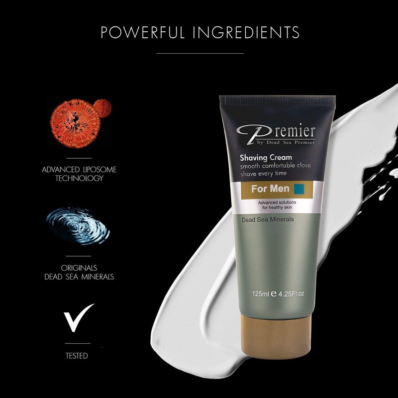 Premier Dead Sea Shaving Cream for Men