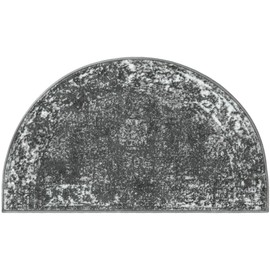 Unique Loom Sofia Collection Area Rug - Casino (2' 2" x 3' 7" Hearth Dark Gray/Ivory)