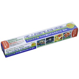 Captain Stag M-8495 Outdoor Wide Thick Aluminum Foil, 26.2 ft (8 m)