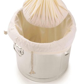 Extra Large(26"x22") Brew Bags for Home Brewing Wine, 100% Cotton Fine Mesh Cheesecloth Bags, Reusable Thickened Strainer with Draw String, Tea Juice Bag, Filter Impurities(X-Large, 2 Pack)