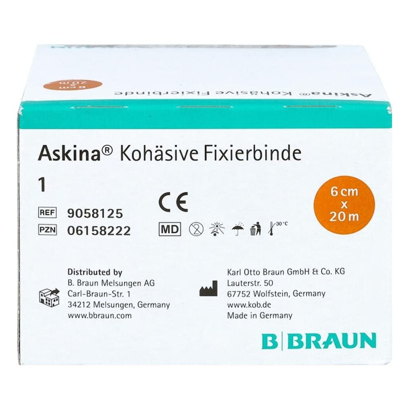 ASKINA Elastic Bandage 20 m Cohesive 6 cm x 20