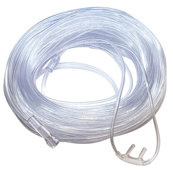 1-Pack Westmed #0196 Adult Comfort Plus Cannula with 50' Kink Resistant Tubing