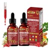 Gwynne Suplemento Dietético Gotas Líquidas Berberina Fórmula 1900 Pimienta Cayenne