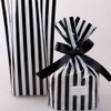 We Moment Black Stripe Clear Cello Bags Candy plastic favor