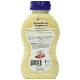 Woebers Mayonnaise, Toasted Garlic, 11 Ounce