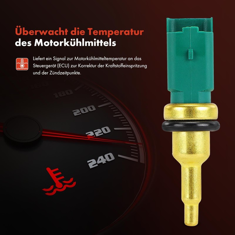 Frankberg Engine Temperature Sensor Compatible with C3 II SC C4