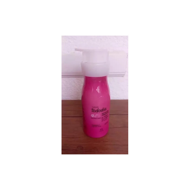 Crema Nutritiva Natura Tododia 400 Ml Frambuesa Y Pimienta Rosa