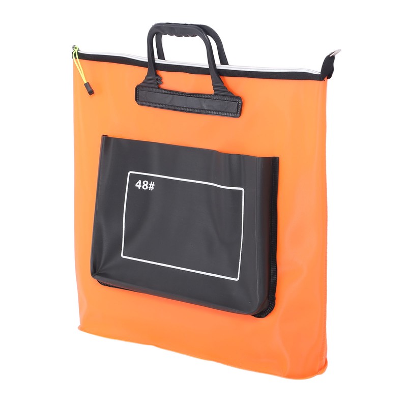 Folding Fish Bucket 48L EVA Thicken Waterproof Anti Leakage Zippered