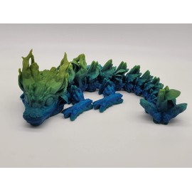 Articulated Woodland Dragon 3-D Printed