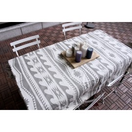 Key Stone MUCOSUGY Multi-Cover, SURF Tribal/Gray, 59.1 x 0.1 x 88.6 inches (150 x 0.3 x 225 cm)