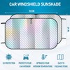 Tavaleu Car Windshield Sun Shade Foldable Car Shades for Front
