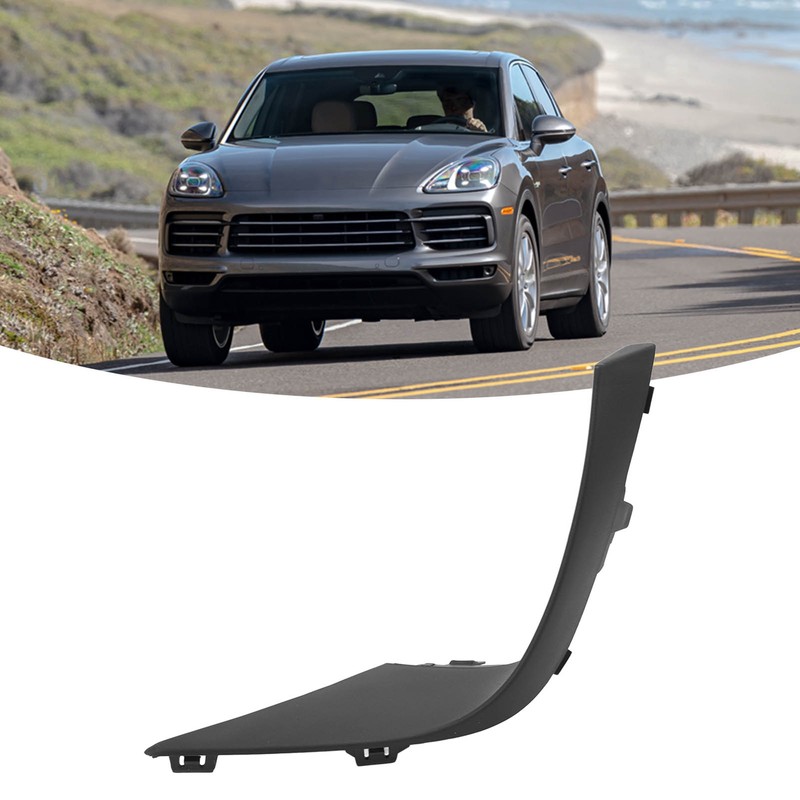 Front Bumper Grille Side Cover Durable Fog Lamp Frame Trim
